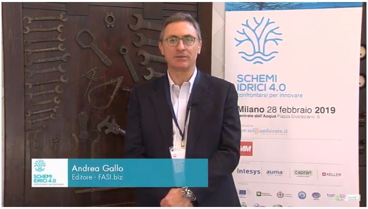 Andrea Gallo – Schemi idrici 4.0: confrontarsi per innovare