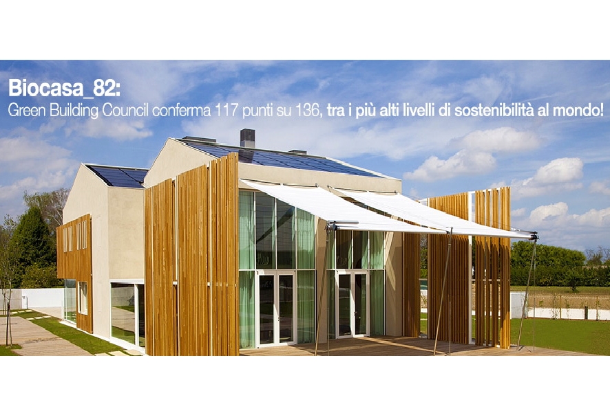 BioCasa_82: primo caso studio, equivalente LEED PLATINUM e analisi carbon footprint da record!