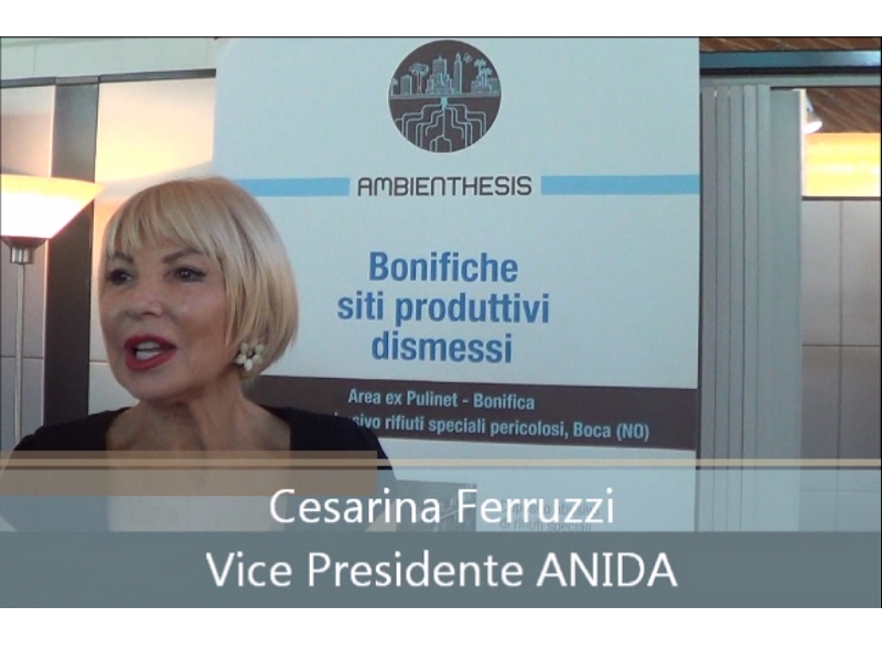 Speciale Ecomondo: intervista a Cesarina Ferruzzi, ANIDA