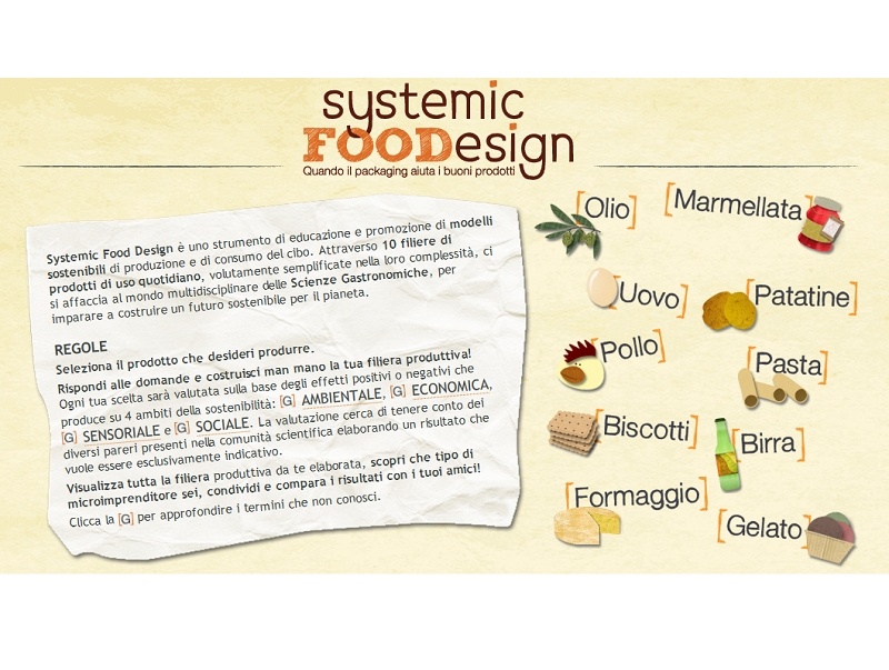 Crea la tua filiera produttiva sostenibile con Systemic Food Design