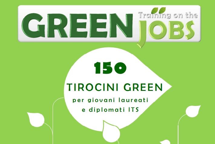 In arrivo 150 tirocini formativi per i giovani con il Progetto Greenjobs