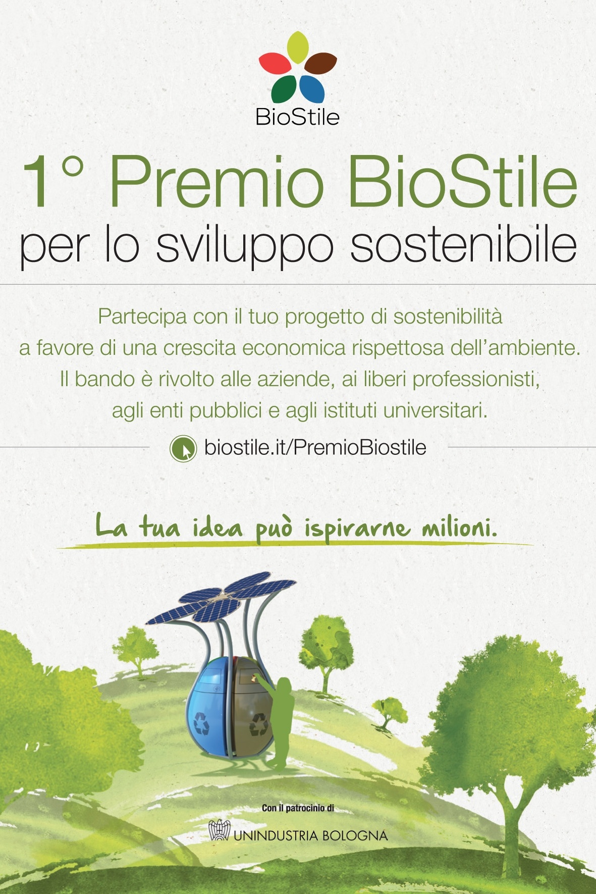 Al via il 1° Premio per lo sviluppo sostenibile