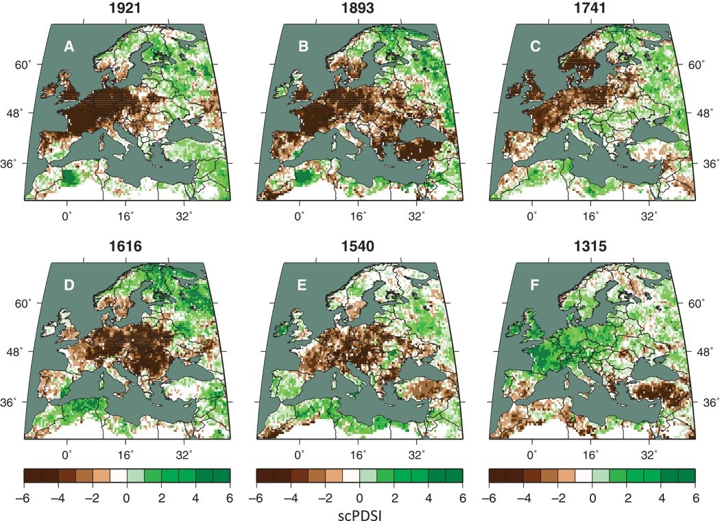 Europa: nasce il primo atlante storico del clima