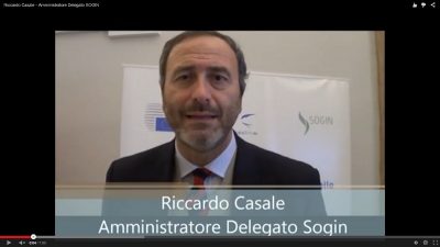 Intervista a Riccardo Casale – Amministratore Delegato SOGIN