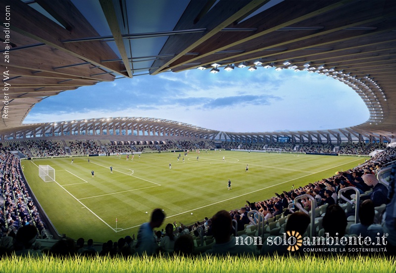 Uno stadio in legno: ecco il progetto dei Forest Green Rovers