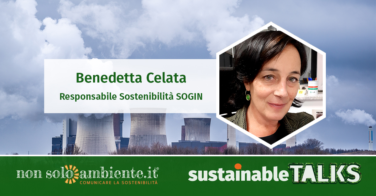 #SustainableTalks: Benedetta Celata di SOGIN