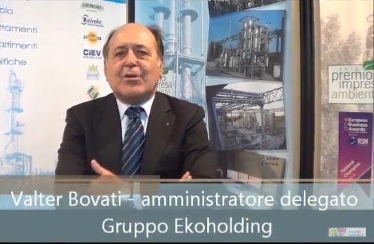 Speciale Ecomondo: intervista a Valter Bovati – Ekoholding