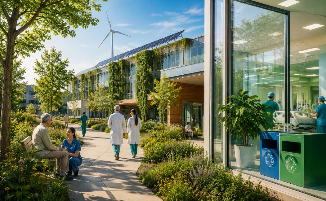 Sanità sostenibile: come ospedali e territorio possono ridurre l’impatto ambientale senza perdere qualità nella cura