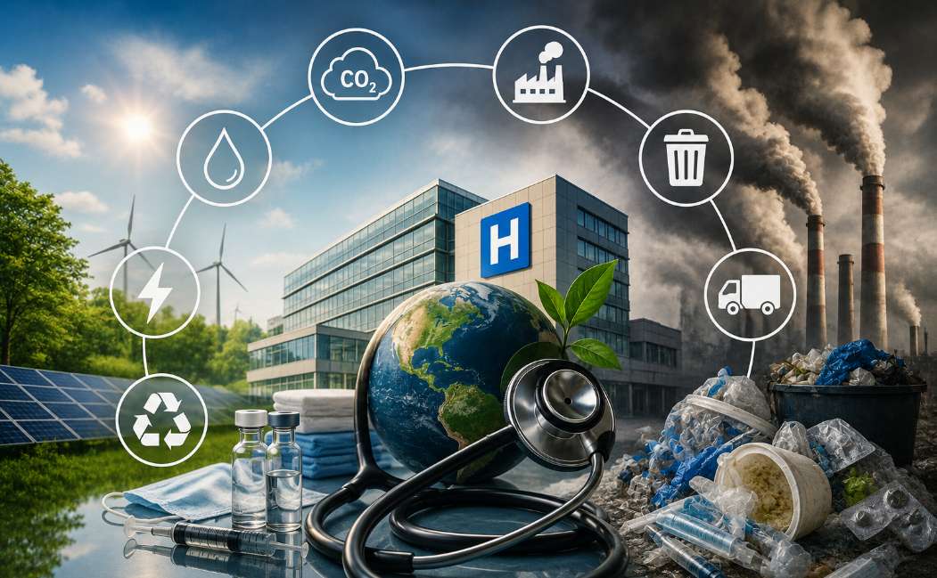 Sanità e sostenibilità: quanto pesa davvero il sistema sanitario su emissioni, consumi e risorse?