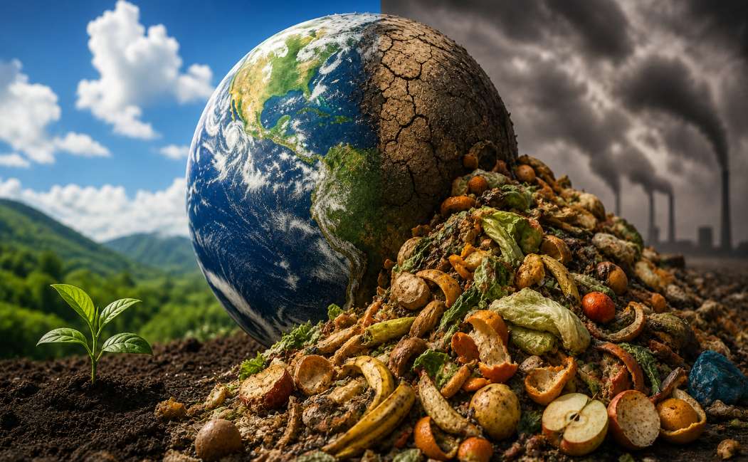 Lo spreco alimentare non è solo un problema etico: è una delle principali cause della crisi climatica