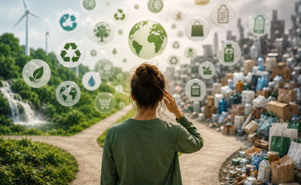 Troppa sostenibilità rischia di confondere? Il paradosso delle informazioni ambientali nell’era dei consumatori consapevoli