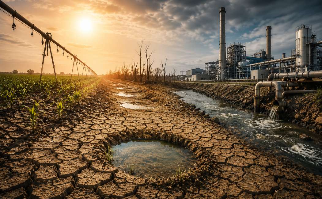 Acqua, agricoltura e industria: la crisi silenziosa che può fermare l’economia italiana