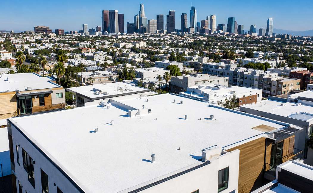 Perché alcune città stanno dipingendo i tetti di bianco? La risposta non riguarda l’estetica