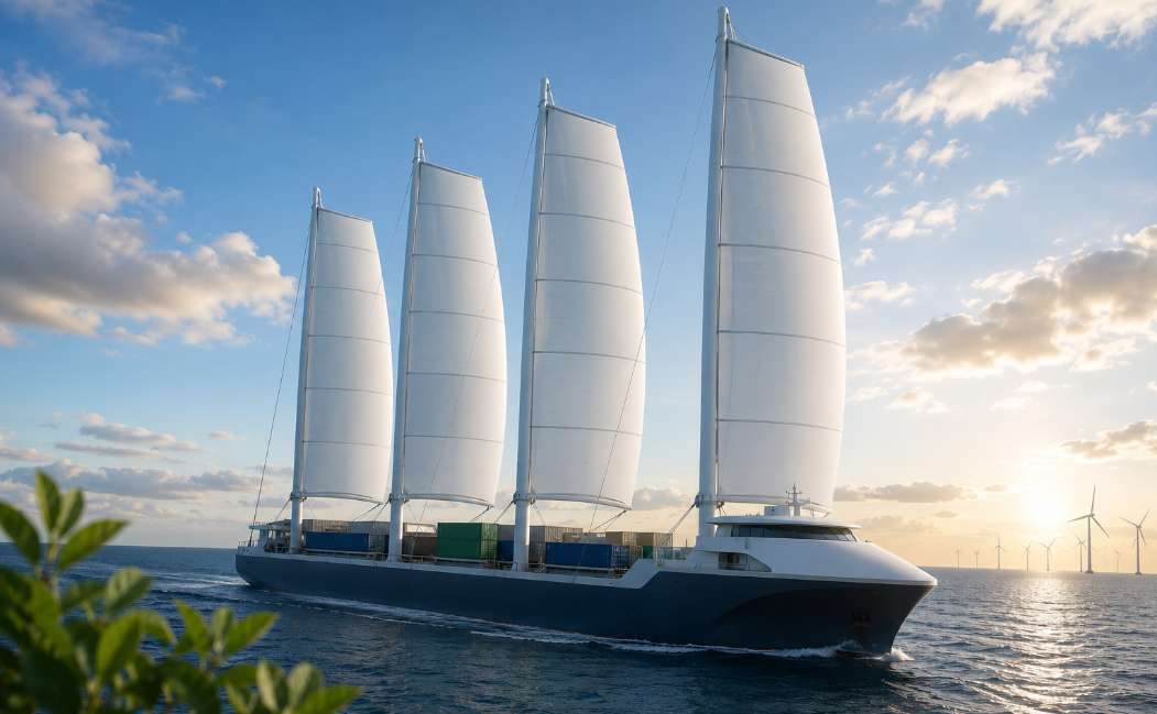 Trasporto marittimo sostenibile: come le navi a vela aiutano a ridurre le emissioni